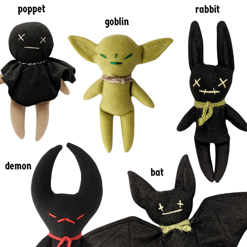 フェルト作家ポペットpoppetさん　　少年と猫 Poppet Crafting Ebook | Plush Sewing Pattern + Instructions — The